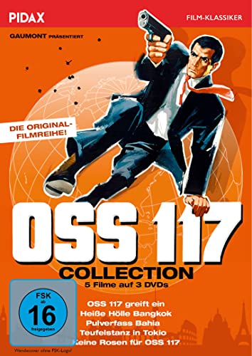 Oss 117 - Collection / Die 5-Teilige Original-Filmreihe Um Den Kult-Agenten (Pidax Film-Klassiker)