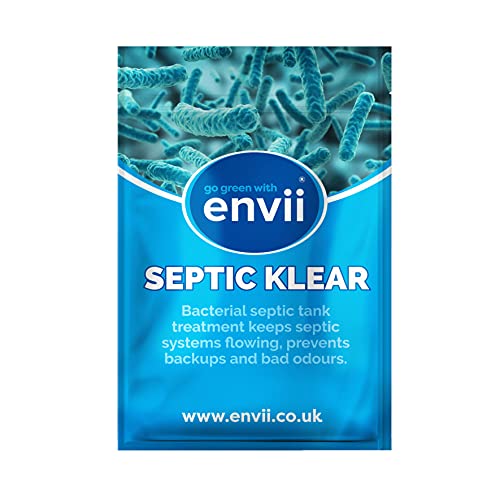 Envii Septic Klear – Attivatore Trattamento E Pulizia Batteri Per Fossa Biologica – Enzimi Per Fosse Biologiche (12 Pastiglie)