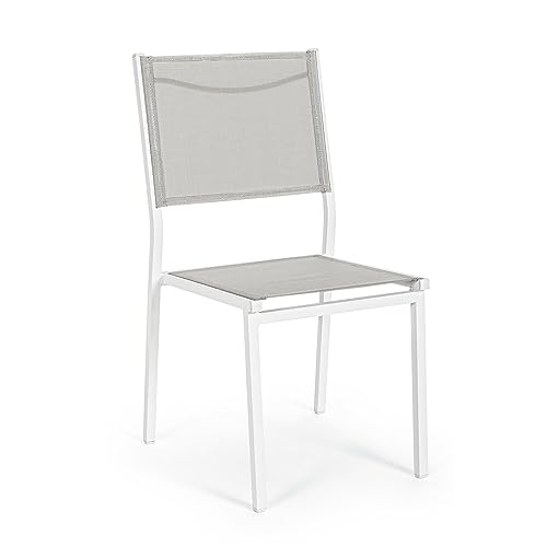 Bizzotto Sedia Hilde Bianco Cloud