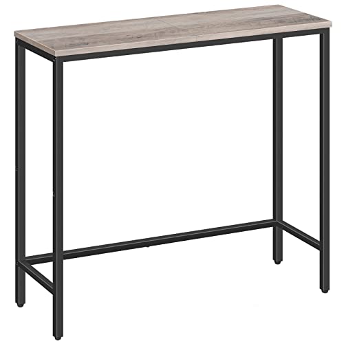 Hoobro Consolle Ingresso, 75 Cm Tavolo Console Stretto, Piccolo Tavolo Per Decorazioni, Tavolino Da Divano, Corridoio, Soggiorno, Assemblaggio Semplic