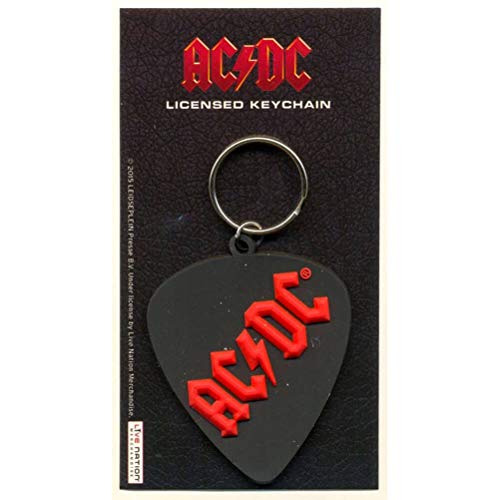 Ambrosiana Portachiavi Gomma Ac/Dc Plectrum-Carded