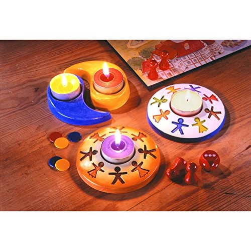 Stampo Con Forme Portacandela Yin Yang Fratellanza Molds Per Gesso Ceramico