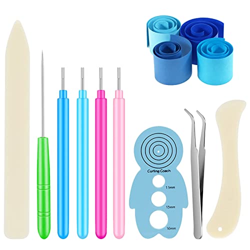 Set Di 9 Strumenti Per Quilling Di Carta Quilling Slotted Tools Paper Quilling Tools Strumenti Di Quilling Di Carta Per Progetti Di Carta E Progetti F