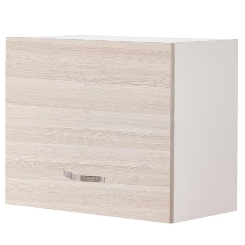 Shally Dogan Pensile Da Cucina Sopracappa A Parete, Armadio Sospeso In Legno Con Apertura Verso L'Alto, Armadietto Multiuso Da Muro A Ribalta, Colore