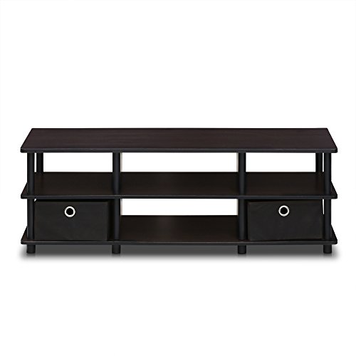 Furinno Mobile Porta Tv, Nero (Espresso/Black), Taglia Unica