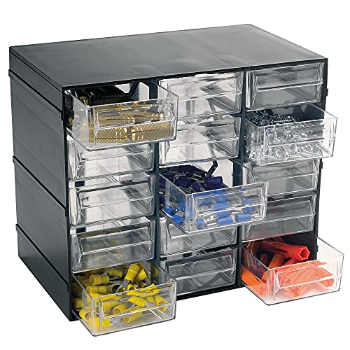 Art Plast Cassettiera Portaminuterie, Nero, 228 X 140 X 190 Mm