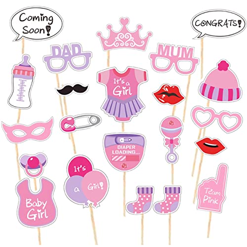 Foto Booth Props Nascita Bambina, Accessori Foto Divertenti Neonata, Photo Booth Props É Una Femminuccia Femmina. Decorazioni E Accessori Di Scena Per