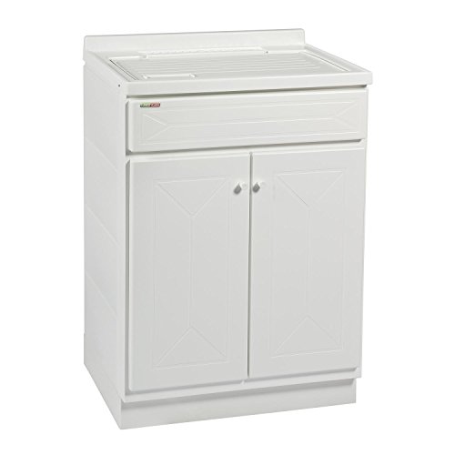 Mobile Lavatoio In Resina 60X50 Cm 2 Ante Mod. Top Line
