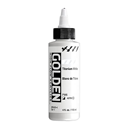Golden High Flow 4 Oz Titanio Bianco