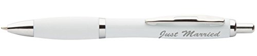 Sinsey, Just Married, Penne A Sfera, Design Elegante, Per Matrimonio, 10 Pezzi