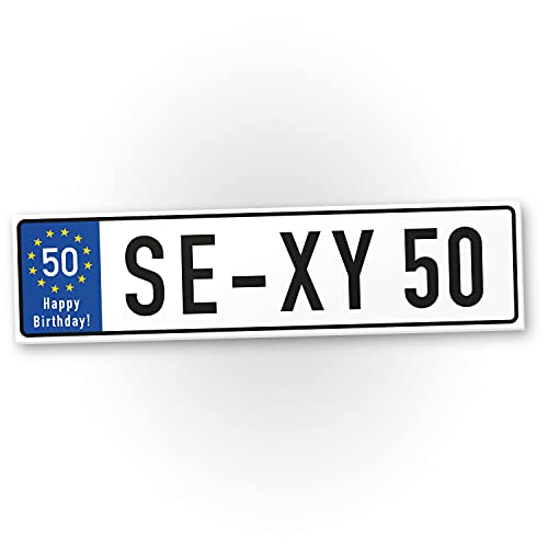 Dankedir! Targa In Plastica, Con Scritta Sexy, Ideale Come Regalo Per I 50 Anni, Idea Regalo O Decorazione Per Compleanno, Regalo Di Compleanno, Cinqu