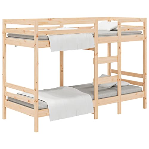Vidaxl Letto A Castello 80X200 Cm In Legno Massello Di Pino