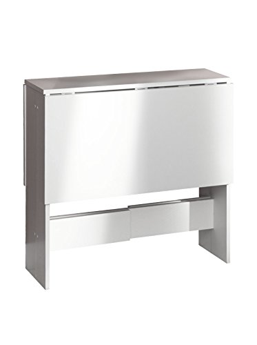 Symbiosis Papillon, Tavolo Pieghevole, Bianco 103/67/28X76X73,4 Cm