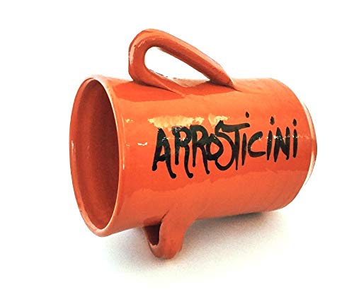 Mancini E Mancini Srl Brocca Piccola Porta Arrosticini In Terracotta