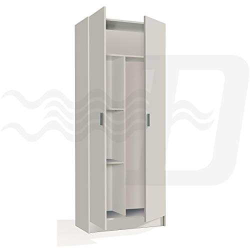 Dianhydro Armadio Multiuso Con Portascope 2 Ante H Cm 180 X L Cm 73 X P Cm 37