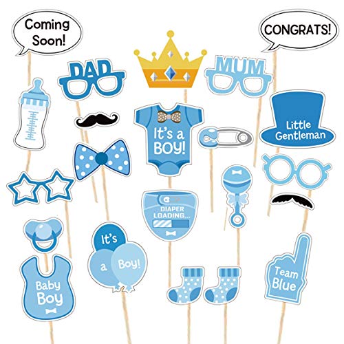 Foto Booth Props Nascita Bambino, Accessori Foto Divertenti Neonato Maschio, Photo Booth Props É Un Maschietto. Decorazioni E Accessori Di Scena Per S
