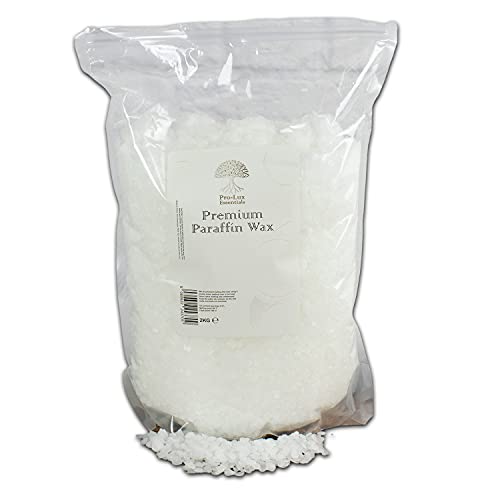 Cera Di Paraffina Premium Per La Realizzazione Di Candele - Forma Di Perle Di Pellet (2Kg)