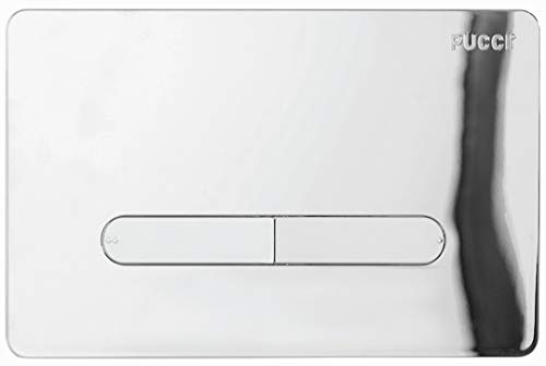 Placca Eco 4.7 Mod. Tratto Cromo Lux