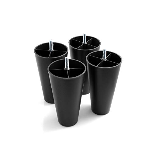 Design61 Set Di 4 Piedini Per Mobili, Per Mobili, Mobili, Mobili, Poltrone, Da Avvitare, 150 Mm
