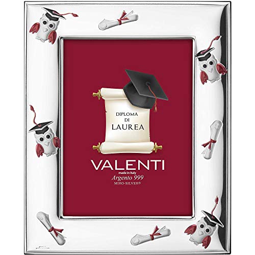 Valenti&Co Portafoto Gufetti Laurea 13 X18 Cm