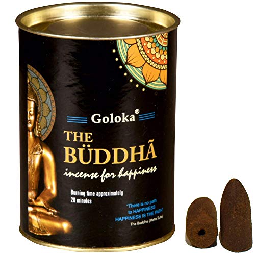 Goloka - Coni Di Incenso, Effetto Backflow, Buddha