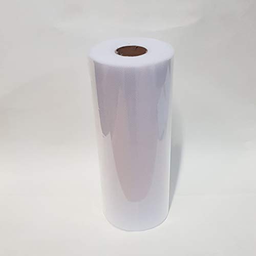 Formoso Bobina 25 Cm 100 Mt Rotolo Tulle Decorazioni Bomboniere Bianco Art. Tex003