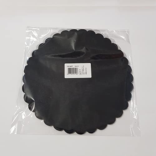 Formoso Velo Tulle Tondo Per Confetti Fai Da Te Colore Nero D 24 Cm Confezione 50 Pezzi Art C0145