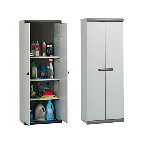 Fraschetti Garofalo Armadio Tuttopiani Scik Basic 2 Ante Grigio H 170'