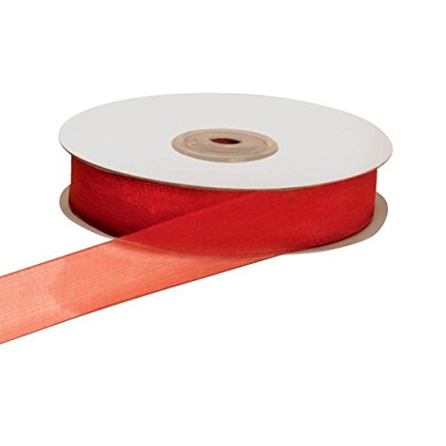 Nastro Rosso Organza H Mm20 Mt50
