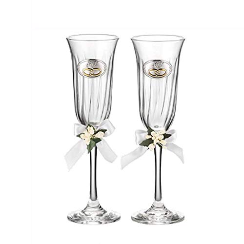 Valenti&Co Coppia Flutes Con Placca 50°