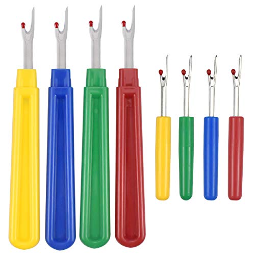 Kissral Ripper Seam Per Cucire 8 Pezzi Seam Ripper Kit Di Rimozione Del Filo Per Cucire Unpicker Taglia-Filo Strumenti A Punto Croce