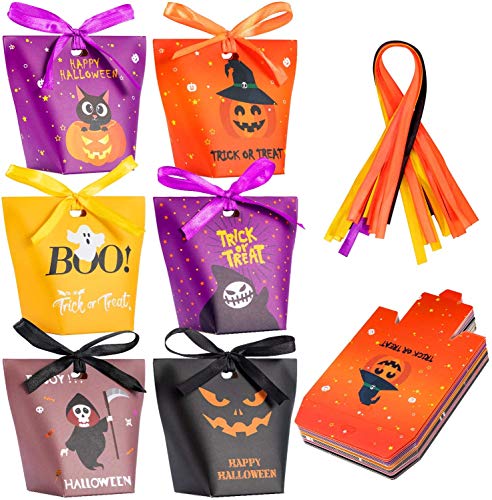 Sacchetti Di Caramelle Di Halloween Da Regalo, 36 Confezioni Sacchetti Di Carta Articoli Per Feste, Per Bambini - Decorazioni Di Halloween