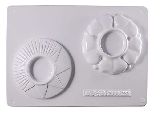 Stampo Con Forme Portacandela Fiore Sole Stella Molds Per Gesso Ceramico