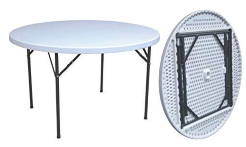 Tavolo Tondo In Hdpe Diam.Cm.122