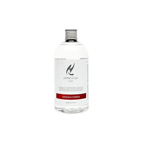 Hypno Casa - Ricarica Lampada Catalitica, 500Ml (Sandalo Nobile)