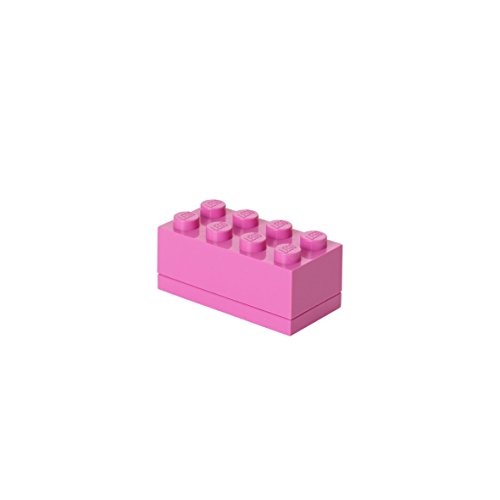 Lego Rcl Mb8 Pu Lunch Box 8, Plastica, Rosa, 9,2 X 4,6 X 4,3 Cm