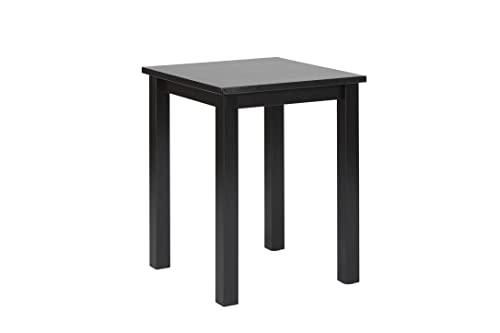 Inter Link Tavolino, Legno, Nero, 45 X 45 X 55 Cm
