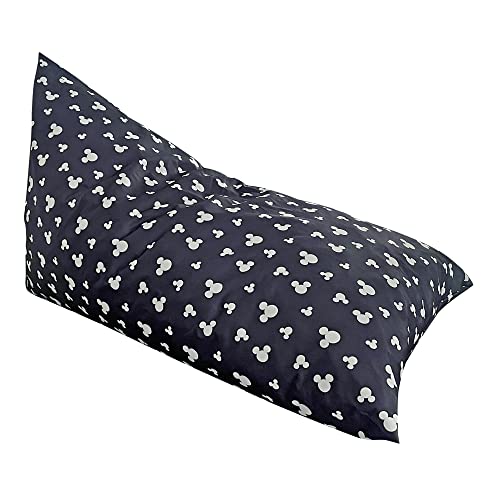 Disney Mickey Pouf Con Stampa Della Sagoma Di Topolino, Per Bambini, Grigio