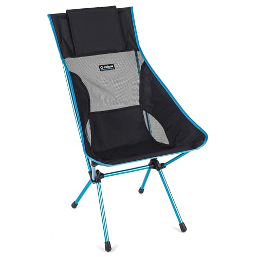 Helinox Sunset Chair | Con Il Suo Design Esteso Questa Sedia Potrebbe Essere La Combinazione Definitiva Di Conservabilità, Comfort E Supporto (Black +
