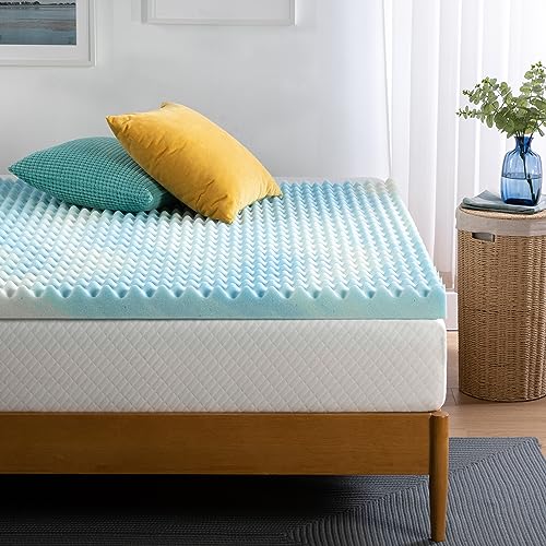 Zinus Topper In Memory Foam Swirl Gel Da 7,6 Cm, 140 X 200 Cm