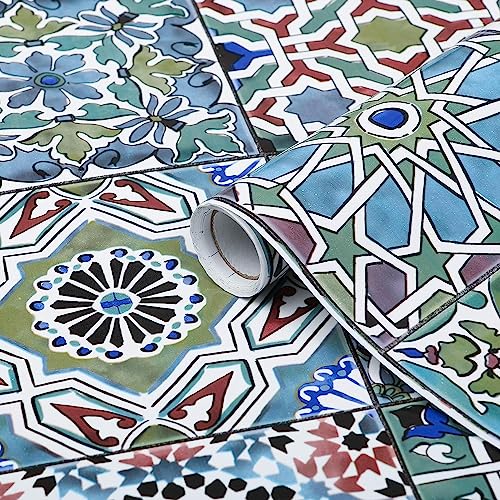 D-C-Fix Pellicola Adesiva Per Mobili Trendyline Faroso Pvc Plastica Vinile Impermeabile Decorativa Per Cucina, Armadio, Porta Carta Rivestimento 45 X