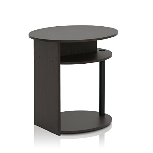 Furinno Tabelle Finali, Noce, Walnut, One End Table