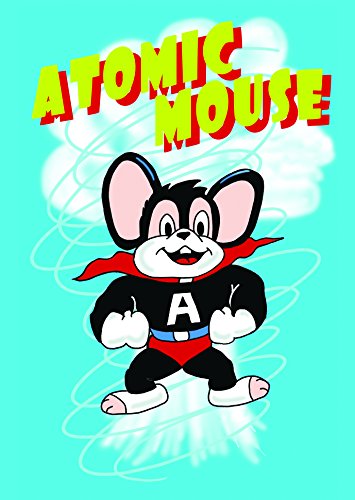 Room Studio 530172 Ultrasoft Atomic Mouse - Tappetino Da Pavimento, In Poliestere, 70 X 2 X 100 Cm, Colore: Blu