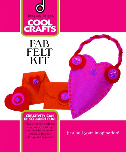 Dempsey Disegni Fab Feltro Kit, Set Di 4