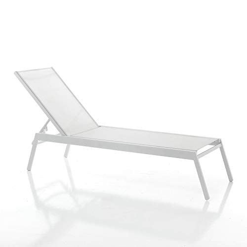 Wink Design Lettino, Alluminio, Unica