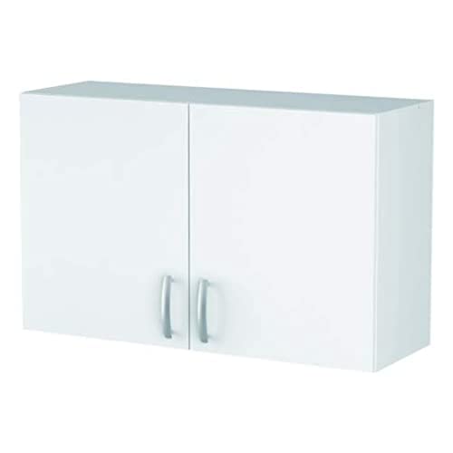 13Casa - Adrià A1 - Pensile Cucina. Dim: 100X28X60 H Cm. Col: Bianco. Mat: Melamina.