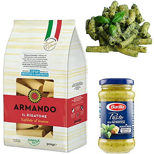 Idea Piatto Pronto Pasta Armando Rigatone & Pesto Genovese Barilla Piatto Veloce
