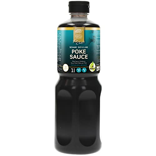 Salsa Poke Golden Turtle Brand Poke Sauce Sesamo; Soia E Lime Bottiglia 1 Litro