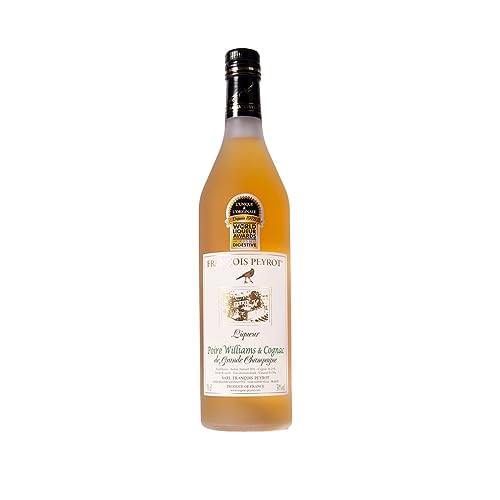 Francois Peyrot Liqueur Poire & Cognac - Versione Senza Astuccio, 700Ml