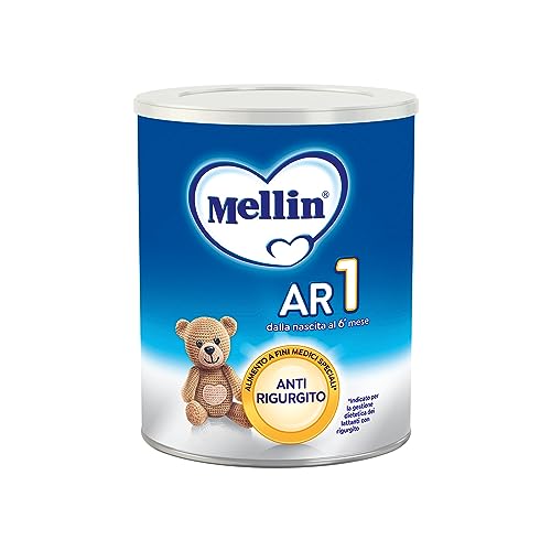 Melllin Ar1, Latte Antirigurgito In Polvere Per Neonati Dalla Nascita Al 6° Mese, Confezione Da 400 G